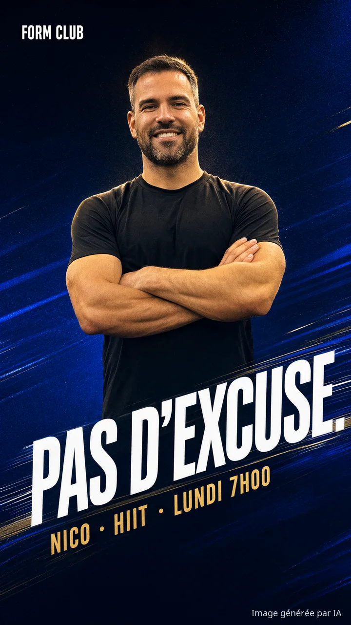 Story duotone : « Pas d'excuse »
